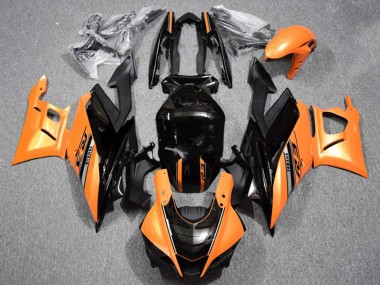 Lojas Carenagens Moto Yamaha YZF R3/R25 2019-2021 - Laranja Preto Brilhante