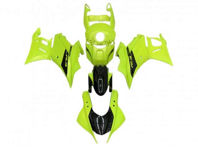 Lojas Carenagens Moto Yamaha YZF R3/R25 2019-2021 - Verde Néon Preto