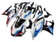 Lojas Carenagens Moto Yamaha YZF R3/R25 2019-2021 - Branco Azul Vermelho Preto Brilhante