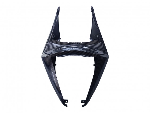 Lojas Carenagens Moto Yamaha YZF R3/R25 2022-2024 - Preto Fibra de Carbono Estilo Ouro Vermelho ABBOT