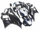 Lojas Carenagens Moto Yamaha YZF R3/R25 2022-2024 - Preto Fibra de Carbono Estilo Prata Azul