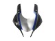 Lojas Carenagens Moto Yamaha YZF R3/R25 2022-2024 - Preto Fibra de Carbono Estilo Prata Azul
