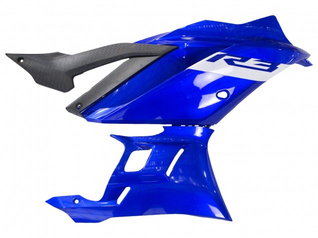 Lojas Carenagens Moto Yamaha YZF R3/R25 2022-2024 - Azul Branco Preto Fosco