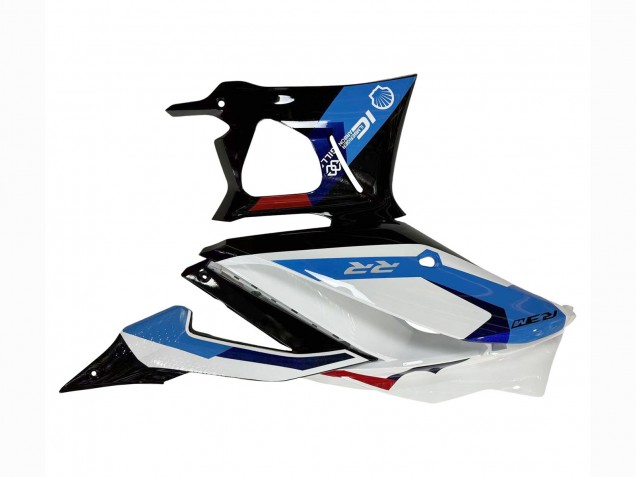 Lojas Carenagens Moto Yamaha YZF R3/R25 2022-2024 - Branco Azul Vermelho Preto