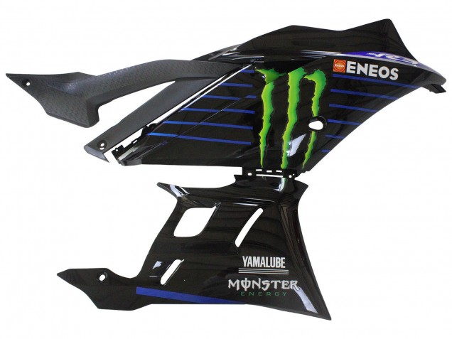 Lojas Carenagens Moto Yamaha YZF R3/R25 2022-2024 - Azul Verde Preto Monstro Yamalube ENEOS
