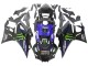 Lojas Carenagens Moto Yamaha YZF R3/R25 2022-2024 - Azul Verde Preto Monstro Yamalube ENEOS