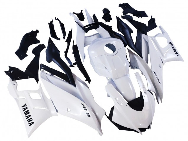 Lojas Carenagens Moto Yamaha YZF R3/R25 2022-2024 - Branco