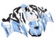 Lojas Carenagens Moto Yamaha YZF R3/R25 2022-2024 - Branco Azul Claro