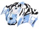 Lojas Carenagens Moto Yamaha YZF R3/R25 2022-2024 - Branco Azul Claro