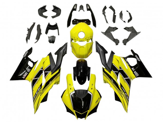Lojas Carenagens Moto Yamaha YZF R3/R25 2022-2024 - Amarelo Preto