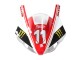 Lojas Carenagens Moto Yamaha YZF 1000 R1 1998-1999 - Vermelho Branco Preto Amarelo Monstro Milwaukee MAXXIS 11