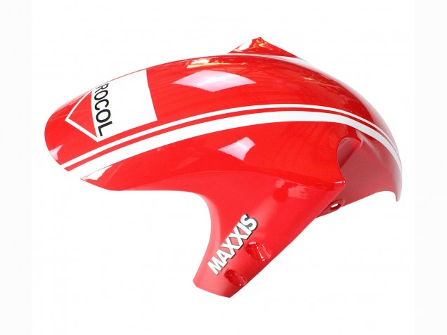 Lojas Carenagens Moto Yamaha YZF 1000 R1 1998-1999 - Vermelho Branco Preto Amarelo Monstro Milwaukee MAXXIS 11