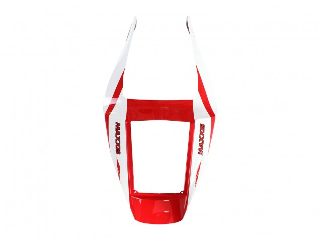Lojas Carenagens Moto Yamaha YZF 1000 R1 1998-1999 - Vermelho Branco Preto Amarelo Monstro Milwaukee MAXXIS 11