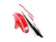 Lojas Carenagens Moto Yamaha YZF 1000 R1 1998-1999 - Vermelho Branco Preto Amarelo Monstro Milwaukee MAXXIS 11