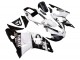 Lojas Carenagens Moto Yamaha YZF 1000 R1 1998-1999 - Branco Preto Brilhante