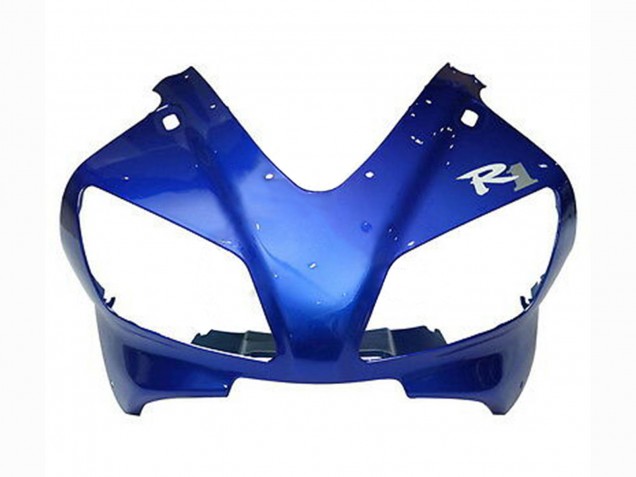 Lojas Carenagens Moto Yamaha YZF 1000 R1 1998-1999 - Azul Branco Preto Brilhante