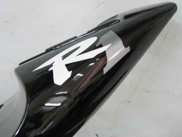 Lojas Carenagens Moto Yamaha YZF 1000 R1 2000-2001 - Preto Brilhante Branco Decal