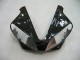 Lojas Carenagens Moto Yamaha YZF 1000 R1 2000-2001 - Preto Brilhante Branco Decal