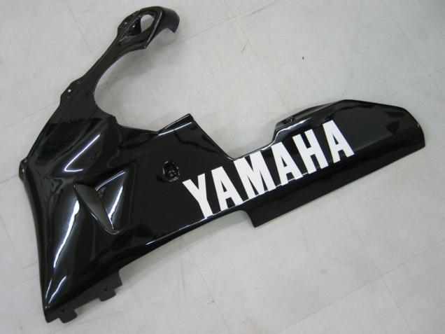 Lojas Carenagens Moto Yamaha YZF 1000 R1 2000-2001 - Preto Brilhante Branco Decal