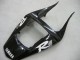 Lojas Carenagens Moto Yamaha YZF 1000 R1 2000-2001 - Preto Brilhante Branco Decal