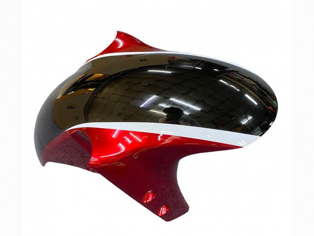 Lojas Carenagem Moto Yamaha YZF 1000 R1 2000-2001 - Vermelho Branco Preto Brilhante