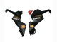 Lojas Carenagens Moto Yamaha YZF 1000 R1 2002-2003 - Vermelho Prata Preto Santander