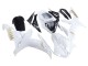 Lojas Carenagens Moto Yamaha YZF 1000 R1 2002-2003 - Branco Ouro Decalques