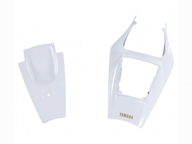 Lojas Carenagens Moto Yamaha YZF 1000 R1 2002-2003 - Branco Ouro Decalques