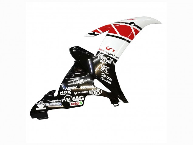 Lojas Carenagens Moto Yamaha YZF 1000 R1 2002-2003 - Branco Vermelho Preto Castrol