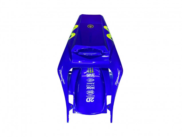 Lojas Carenagens Moto Yamaha YZF 1000 R1 2002-2003 - Azul Preto Verde MoviStar ENEOS Monstro