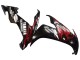 Lojas Carenagens Moto Yamaha YZF 1000 R1 2004-2006 - Preto Brilhante Vermelho Chama