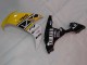 Lojas Carenagens Moto Yamaha YZF 1000 R1 2004-2006 - Amarelo Branco Preto Brilhante