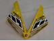 Lojas Carenagens Moto Yamaha YZF 1000 R1 2004-2006 - Amarelo Branco Preto Brilhante