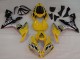 Lojas Carenagens Moto Yamaha YZF 1000 R1 2004-2006 - Amarelo Branco Preto Brilhante