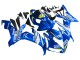 Lojas Carenagens Moto Yamaha YZF 1000 R1 2004-2006 - Azul Branco Amarelo Motul Gauloises 46