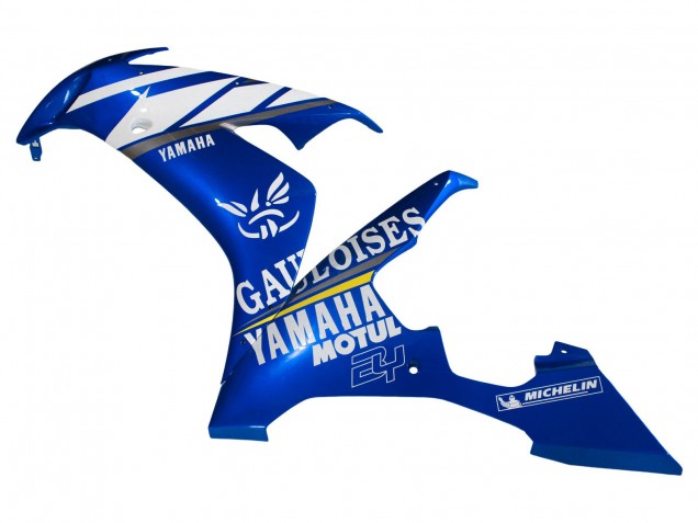 Lojas Carenagens Moto Yamaha YZF 1000 R1 2004-2006 - Azul Branco Amarelo Motul Gauloises 46