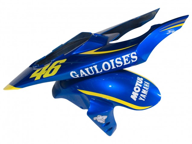 Lojas Carenagens Moto Yamaha YZF 1000 R1 2004-2006 - Azul Branco Amarelo Motul Gauloises 46