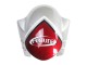 Lojas Carenagens Moto Yamaha YZF 1000 R1 2004-2006 - Prata Vermelho Fortuna Motul
