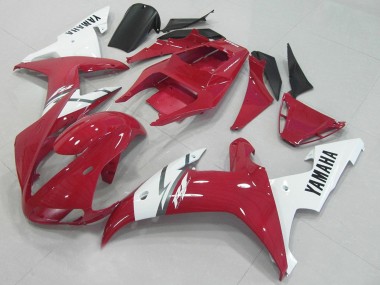 Lojas Carenagens Moto Yamaha YZF R1 2002-2003 - Branco Vermelho