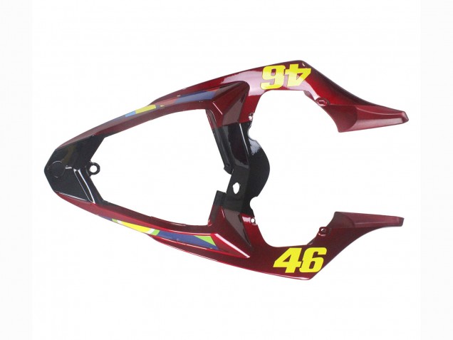 Lojas Carenagens Moto Yamaha YZF 1000 R1 2009-2011 - Vermelho Amarelo Preto Tubarão 46
