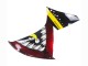 Lojas Carenagens Moto Yamaha YZF 1000 R1 2009-2011 - Vermelho Amarelo Preto Tubarão 46