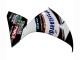 Lojas Carenagens Moto Yamaha YZF 1000 R1 2009-2011 - Preto Brilhante Branco Vermelho Volvo Fimer Yamalube 87