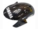 Lojas Kits Carenagem Moto Yamaha YZF 1000 R1 2009-2011 - Amarelo Branco Preto Listra