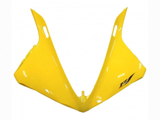 Lojas Kits Carenagem Moto Yamaha YZF 1000 R1 2009-2011 - Amarelo Branco Preto Listra
