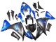 Lojas Carenagens Moto Yamaha YZF 1000 R1 2012-2014 - Azul Preto Brilhante