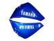 Lojas Carenagens Moto Yamaha YZF 1000 R1 2012-2014 - Azul Preto Brilhante