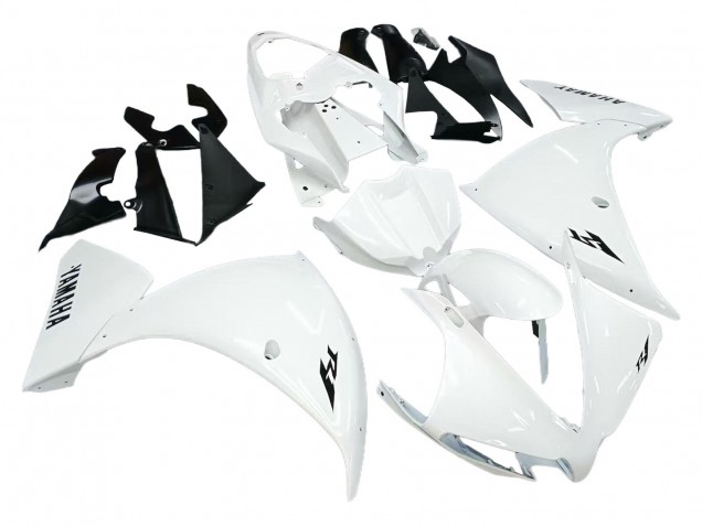 Lojas Carenagem Moto Yamaha YZF 1000 R1 2012-2014 - Branco