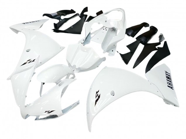 Lojas Carenagem Moto Yamaha YZF 1000 R1 2012-2014 - Branco