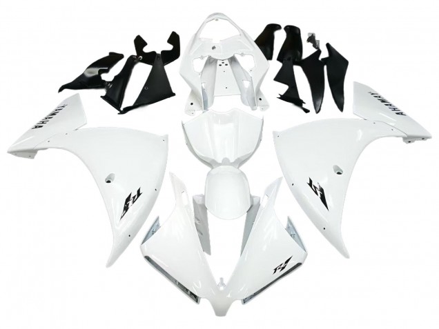 Lojas Carenagem Moto Yamaha YZF 1000 R1 2012-2014 - Branco