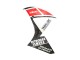 Lojas Carenagens Moto Yamaha YZF 1000 R1 2012-2014 - Branco Vermelho Preto Brilhante Petronas